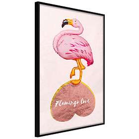 Artgeist Poster Affisch Flamingo in Love [Poster] 40x60 A3-DRBPRP1646l_cr