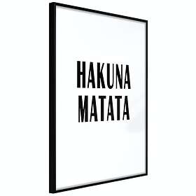 Artgeist Poster Affisch Hakuna Matata [Poster] 20x30 A3-DRBPRP0754s_cr