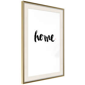 Artgeist Poster Affisch Home and Dot [Poster] 20x30 A3-DRBPRP1249s_zr_pp