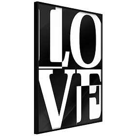 Artgeist Poster Affisch Black and White Love [Poster] 40x60 A3-DRBPRP1248l_cr