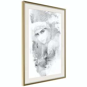 Artgeist Poster Affisch Ethnic Look Svart/Vit [Poster] 30x45 A3-DRBPRP1299m_zr_pp