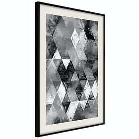 Artgeist Poster Affisch Black and White Diamonds [Poster] 30x45 A3-DRBPRP0418m_cr_pp
