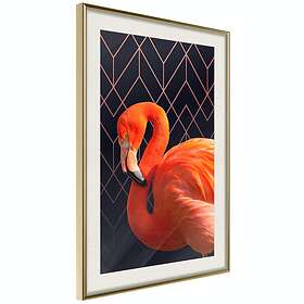 Artgeist Poster Affisch Flamingo Solo [Poster] 20x30 A3-DRBPRP0473s_zr_pp