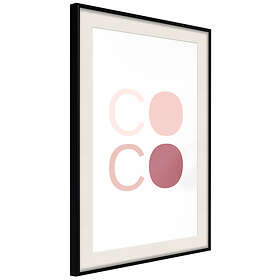Artgeist Poster Affisch Pink Coco [Poster] 40x60 A3-DRBPRP1262l_cr_pp