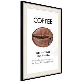 Artgeist Poster Affisch Coffee Best Niece Ever [Poster] 40x60 A3-DRBPRP1300l_cr_pp