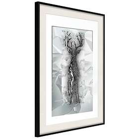 Artgeist Poster Affisch Silver Deer [Poster] 30x45 A3-DRBPRP0674m_cr_pp