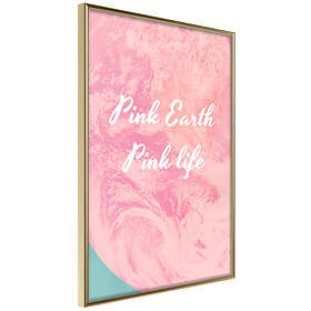 Artgeist Poster Affisch Pink Earth Life [Poster] 30x45 A3-DRBPRP1145m_zr