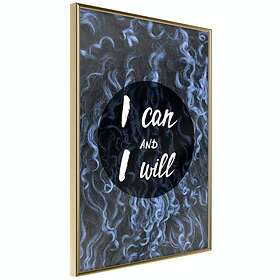 Artgeist Poster Affisch I Can and Will [Poster] 20x30 A3-DRBPRP0779s_zr