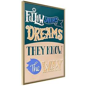 Artgeist Poster Affisch Follow Your Dreams [Poster] 20x30 A3-DRBPRP0322s_zr