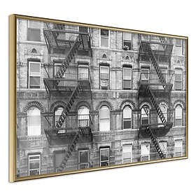 Artgeist Poster Affisch Brick Apartment [Poster] 30x20 A3-DRBPRP0102s_zr