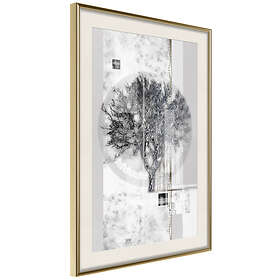 Artgeist Poster Affisch Silver Tree [Poster] 40x60 A3-DRBPRP1006l_zr_pp