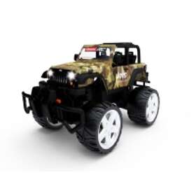 Carrera Toys Jeep Wrangler Rubicon Kamouflage 1:16