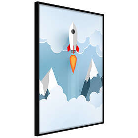 Artgeist Poster Affisch Rocket in the Clouds [Poster] 30x45 A3-DRBPRP1582m_cr