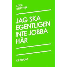 Sara Beischer: Jag ska egentligen inte jobba här