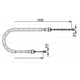 Bosch Vajer, parkeringsbroms 1 987 482 234