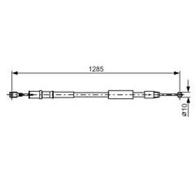 Bosch Vajer, parkeringsbroms 1 987 482 026
