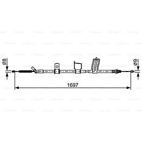 Bosch Vajer, parkeringsbroms 1 987 482 628