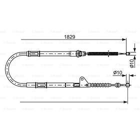 Bosch Vajer, parkeringsbroms 1 987 477 545