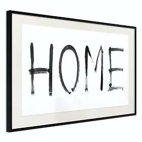 Artgeist Poster Affisch Black Home [Poster] 60x40 A3-DRBPRP0185l_cr_pp