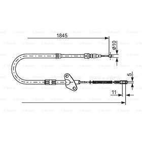 Bosch Vajer, parkeringsbroms 1 987 477 118