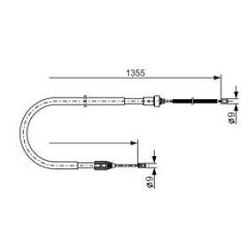 Bosch Vajer, parkeringsbroms 1 987 477 644
