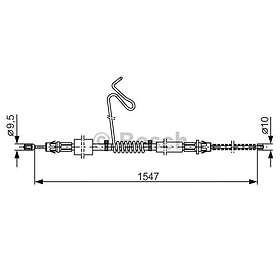 Bosch Vajer, parkeringsbroms 1 987 477 174