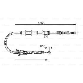 Bosch Vajer, parkeringsbroms 1 987 482 064