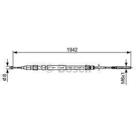Bosch Vajer, parkeringsbroms 1 987 477 820