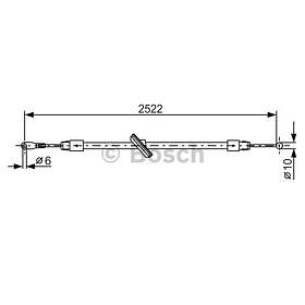Bosch Vajer, parkeringsbroms 1 987 482 029