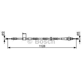 Bosch Vajer, parkeringsbroms 1 987 482 363