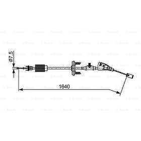 Bosch Vajer, parkeringsbroms 1 987 482 798