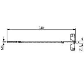 Bosch Vajer, parkeringsbroms 1 987 482 651