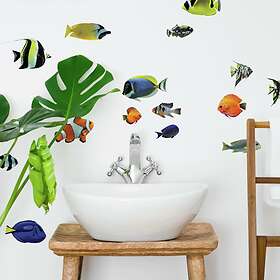 RoomMates Väggdekor Tropical Fish Peel stick Wall Decals RMK3899SCS