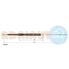 Adriauto Vajer, parkeringsbroms 55.0291