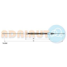 Adriauto Vajer, parkeringsbroms 55.0286