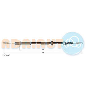 Adriauto Vajer, parkeringsbroms 27.0246