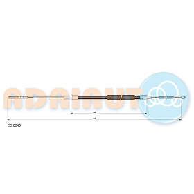 Adriauto Vajer, parkeringsbroms 55.0243