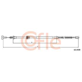 Cofle Vajer, parkeringsbroms 12.3720