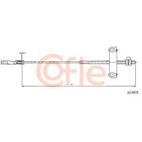 Cofle Vajer, parkeringsbroms 11.5671