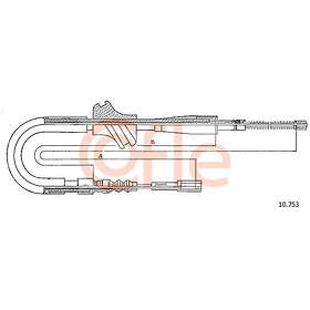 Cofle Vajer, parkeringsbroms 10.753