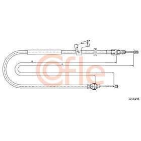 Cofle Vajer, parkeringsbroms 11.5495