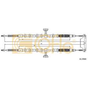 Cofle Vajer, parkeringsbroms 11.5945