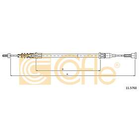 Cofle Vajer, parkeringsbroms 11.5768