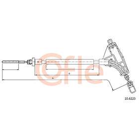 Cofle Vajer, parkeringsbroms 10.6223