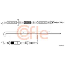 Cofle Vajer, parkeringsbroms 10.7531