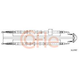 Cofle Vajer, parkeringsbroms 11.5767