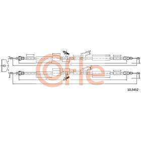 Cofle Vajer, parkeringsbroms 10.5452