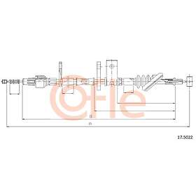 Cofle Vajer, parkeringsbroms 17.5022