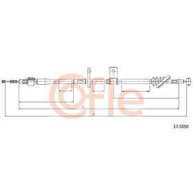 Cofle Vajer, parkeringsbroms 17.5050