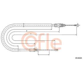 Cofle Vajer, parkeringsbroms 10.6224